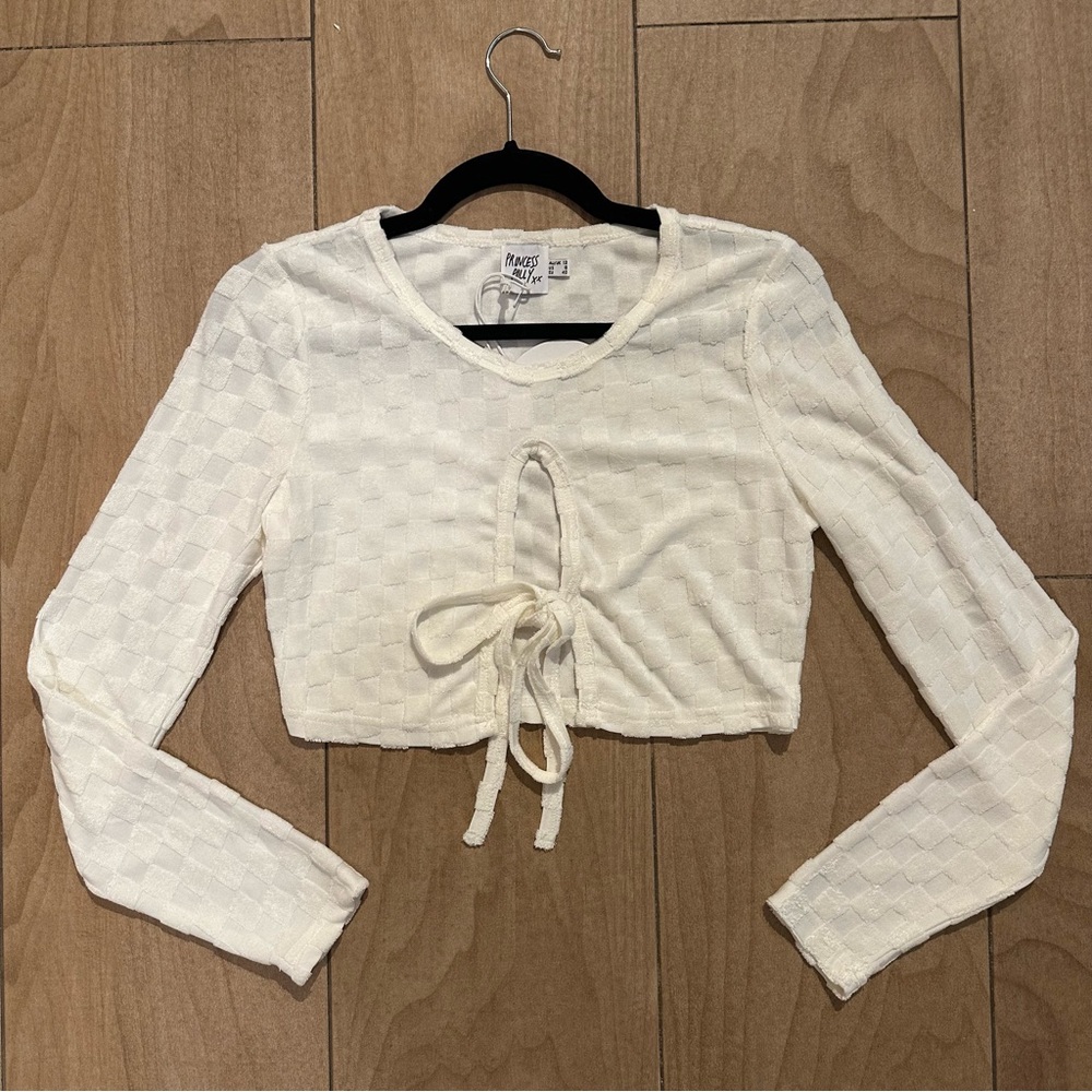 Princess Polly Jeremiah Long Sleeve Crop Top